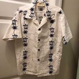 Hawaiian Botton-Down Shirt